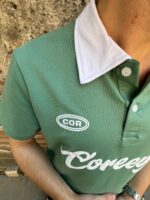 Erkek Su Yeşili Polo Yaka T-Shirt - Monelizmen - Görsel 3